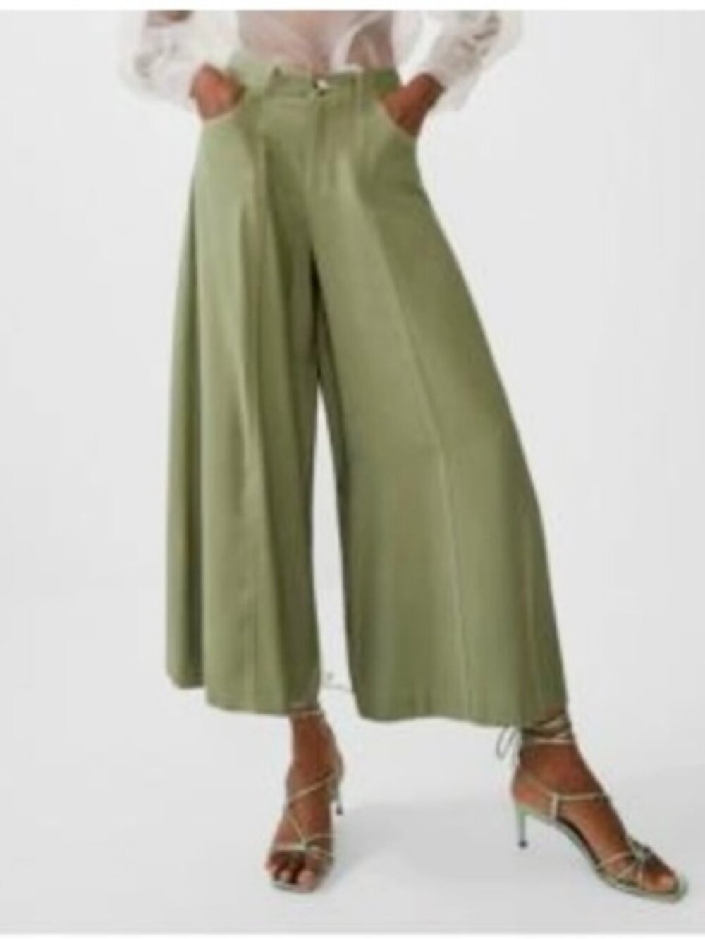 Zara Wide Leg Trousers